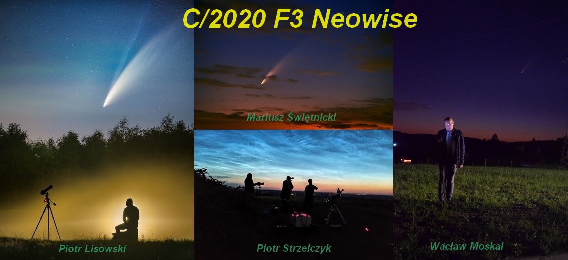 Zdjcia komety C/2020 F3 Neowise