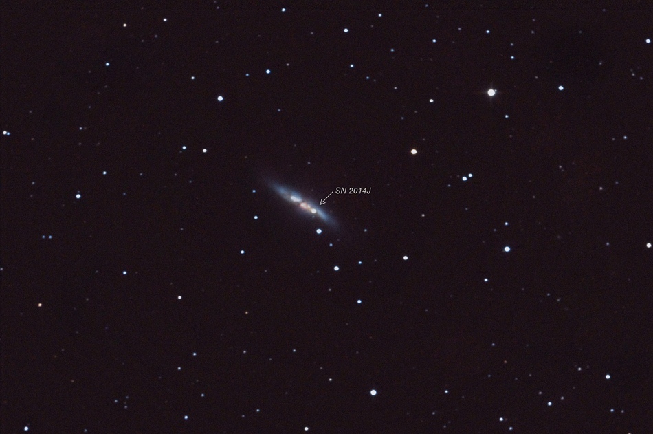 Supernowa w M82